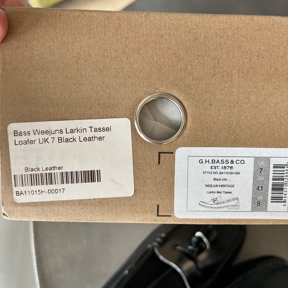 GH Bass Weejuns Penny Loafers with Tassels Size UK 7 MENS - Picture 5 of 5